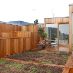 Grönska på höjden och tvären