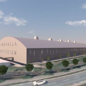 Bygger rekordstor ishall i Karlstad