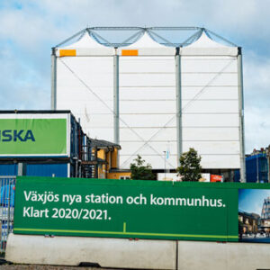 Vinster med väderskydd i Växjö