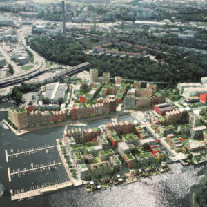 De bygger i Kolkajen i Norra Djurgårdsstaden