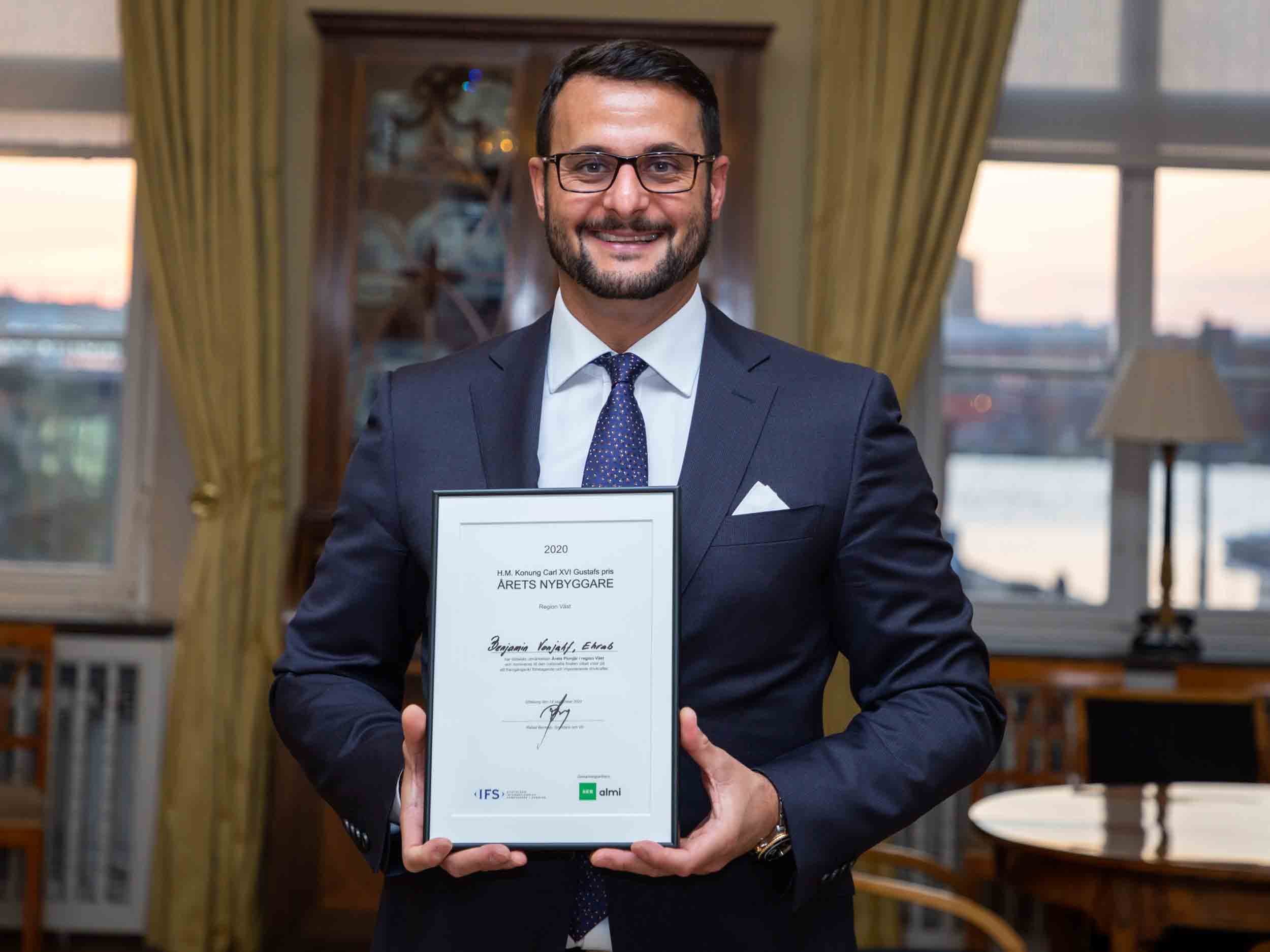 Han kan bli Årets Pionjär