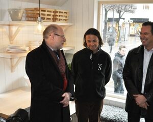 Ministerbesök i Attefallshus