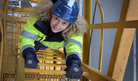 Jobbet botade höjdskräcken