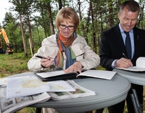 Nu börjar stadsbygget