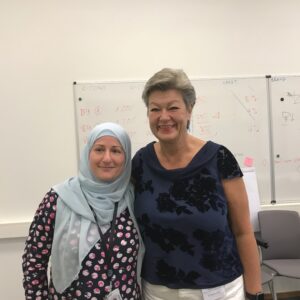 Ministern besökte NCC Nystart