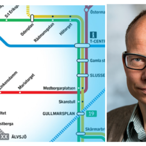 Byter motorvägar mot tunnelbana