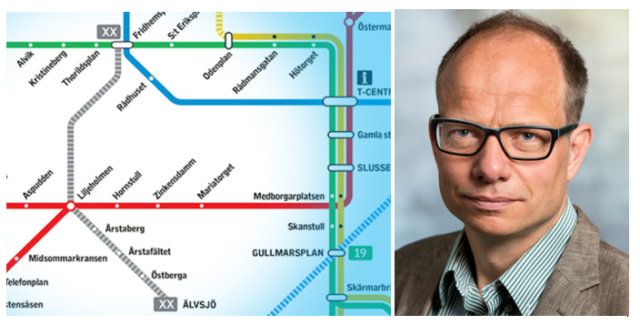 Byter motorvägar mot tunnelbana