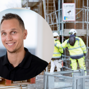 Benny lämnade golvet för att bli byggchef