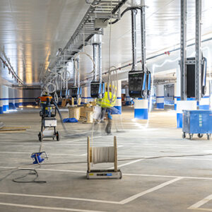 Europas ”mest laddade” parkeringshus