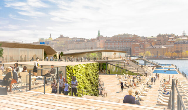 Överklagar bygglov för badanläggning vid Riddarholmen