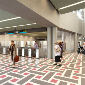 Utformar nya tunnelbanans stationer