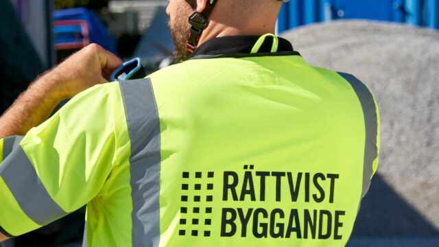 Ansluter till Rättvist byggande