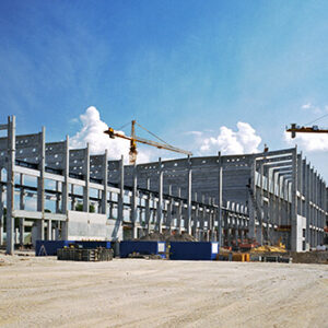 Byggandet inom industrisektorn växer