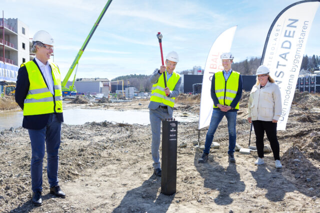 De bygger bostäder i GoCo Health i Mölndal