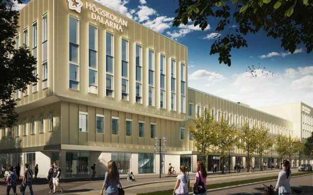 De bygger nya högskolan i Borlänge