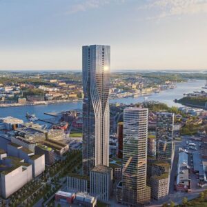 Utvecklar 125 meter högt hus i Karlastaden