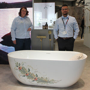 Världspremiär för Moras nya badrumsprodukter