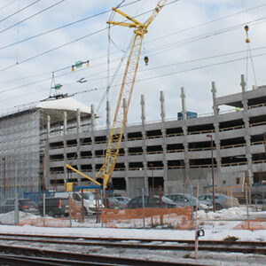 Minskad byggtakt under första kvartalet