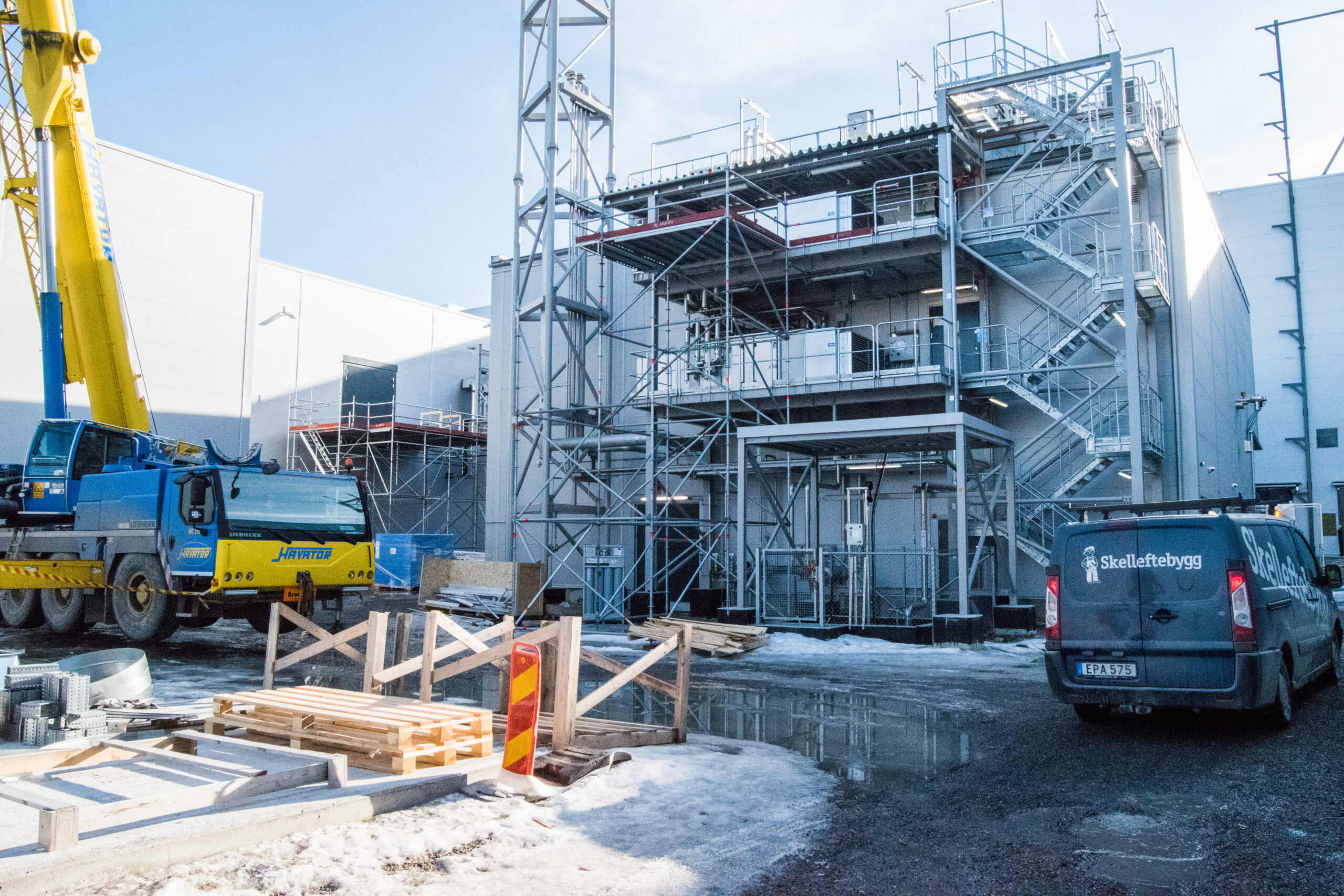 Företagsbot för fallolycka på Northvolt