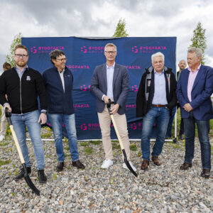 Startskott för Byggfaktas nya kontor i Ljusdal