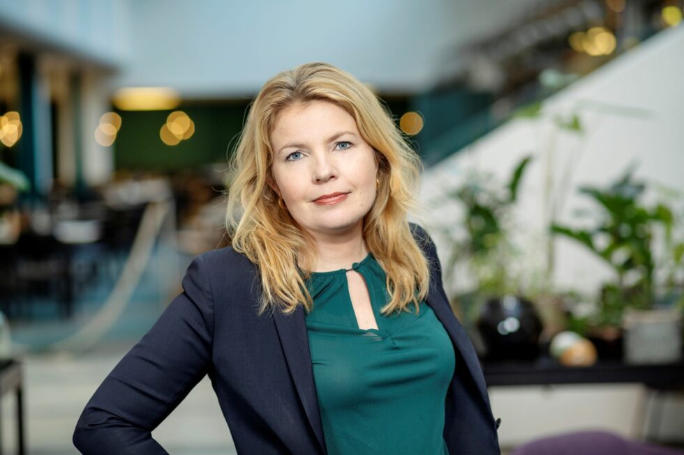 Elin Kebert, kompetensförsörjningsexpert på Byggföretagen. Foto: Byggföretagen