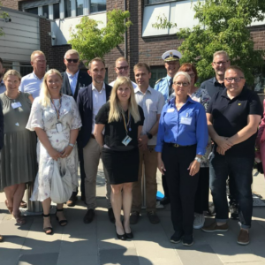 Invigning av de nya centren mot fusket