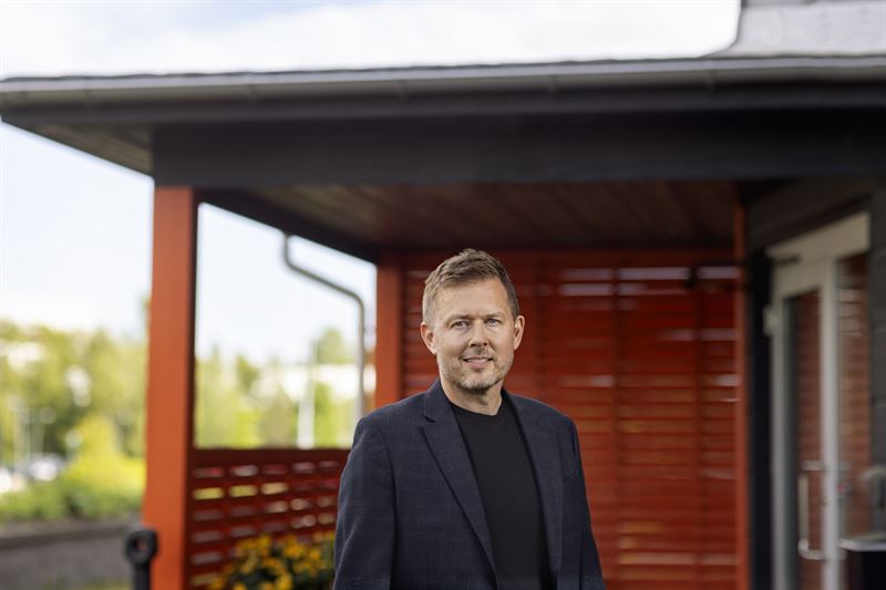 Pelle Kriström blir ny vd på Contractor Bygg i Umeå. Foto: Contractor