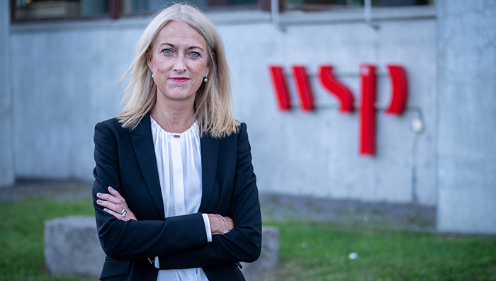 Anna-Lena Öberg Högsta, vd WSP Norden och Sverige.