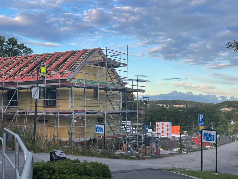 Regeringen vill få fart på bostadsbyggandet. Foto: Henrik Ekberg