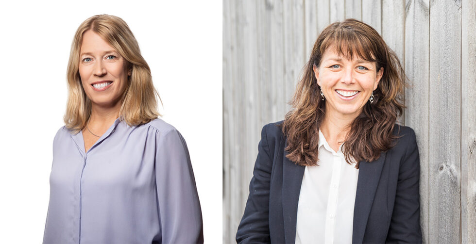 Jenny Svärd och Anna Ryberg Ågren