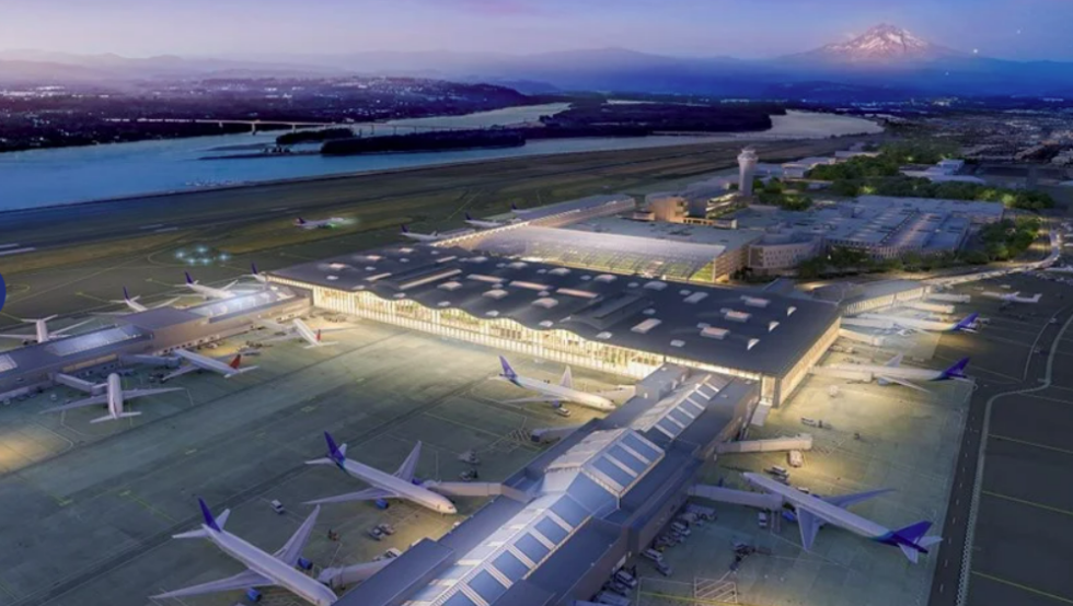 Portland International Airport. Foto: Courtesy of Port of Portland/ZGF