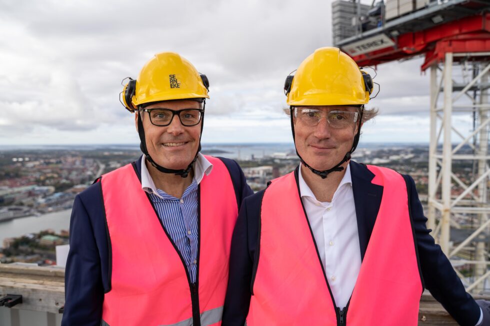 Ola Serneke och  Erik Selin.