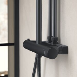 Massivt och stabilt i mattsvart