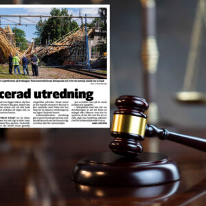 Fem år efter olyckan – förlikning efter broraset i Ludvika