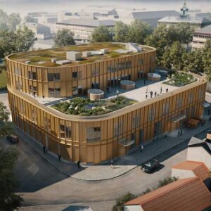 Bygget av nya kulturhuset i full gång