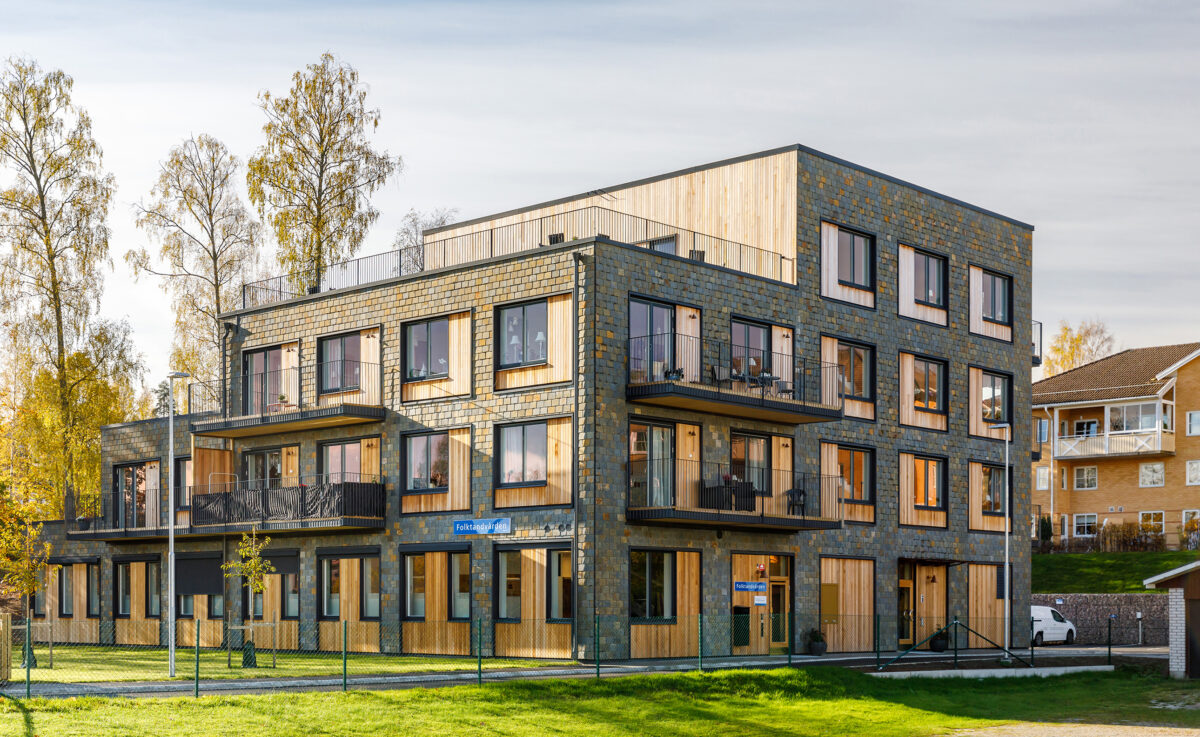 studie jämför träbyggande med betongbyggande