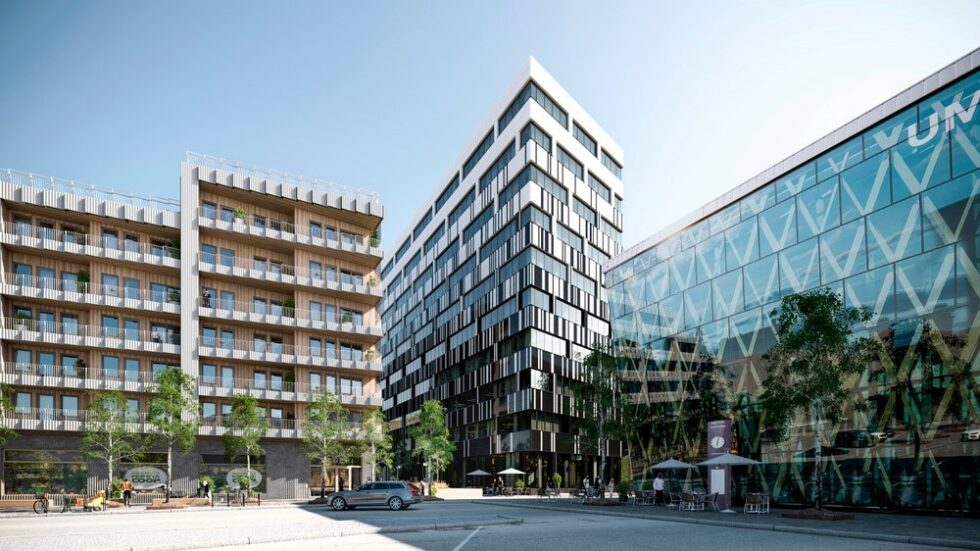 Nytt landmärke – Sveriges högsta kontorshus i trä
