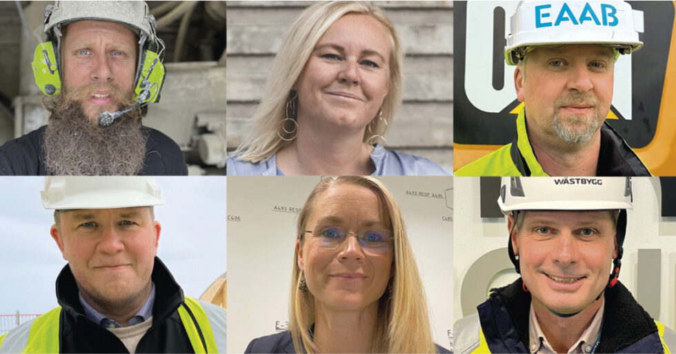 Här är de sex finalisterna i Årets Byggchef 2022.