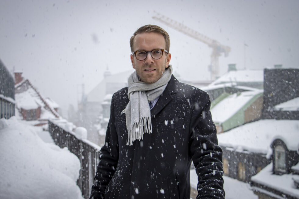 Infrastruktur- och bostadsminister Andreas Carlson