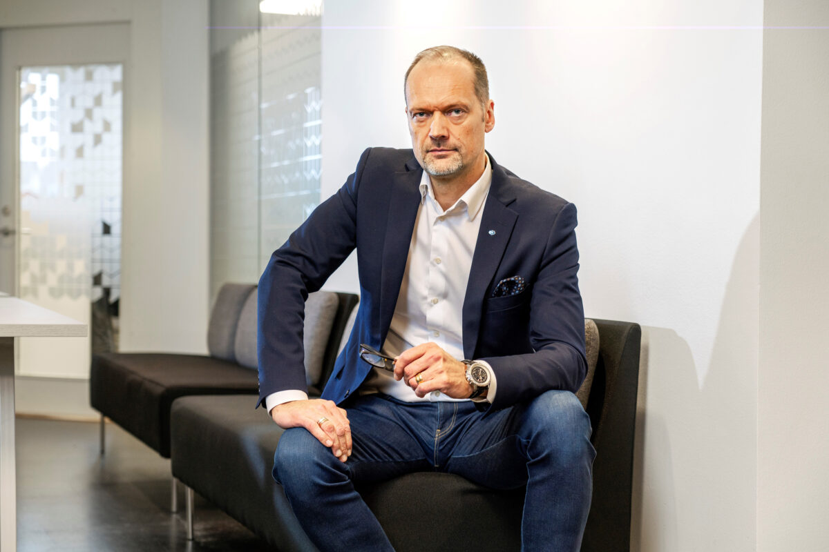 Joakim Henriksson, vd för Obos Sverige.