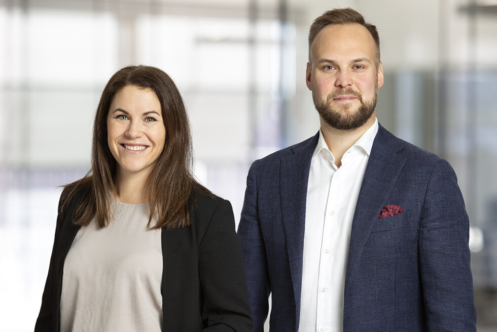 Josefina Larsson Jarbring och Magnus Sandberg MVB