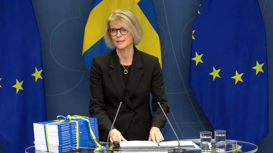 Finansminister Elisabeth Svantesson