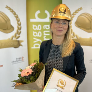 Hon är Årets Byggchef 2022