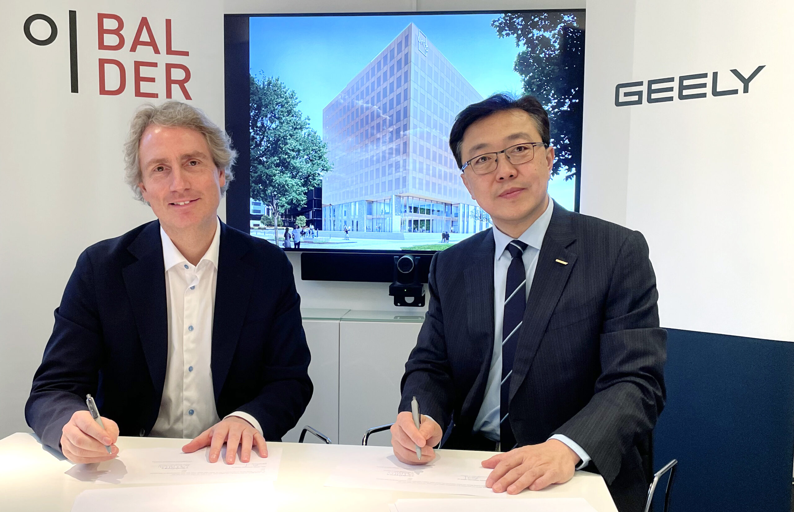 Balder och Geely i bolagsaffär