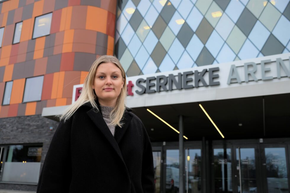 Linnéa Sörensson, Event och Marketing Specialist för Byggmässan i Göteborg som arrangeras 26:e och 27:e april.