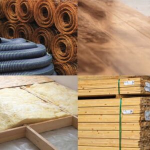 Dämpade prisökningar för byggmaterial 2023