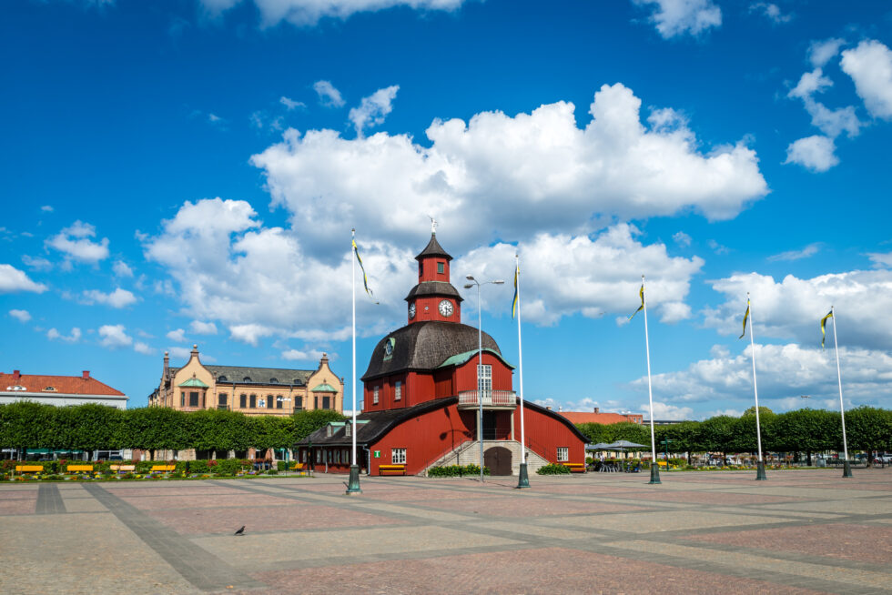 Torget i Lidköping. Foto: Gettyimages