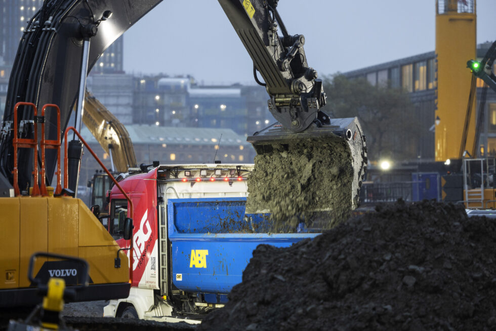 Västlänkens Haga-etapp. Foto: Trafikverket