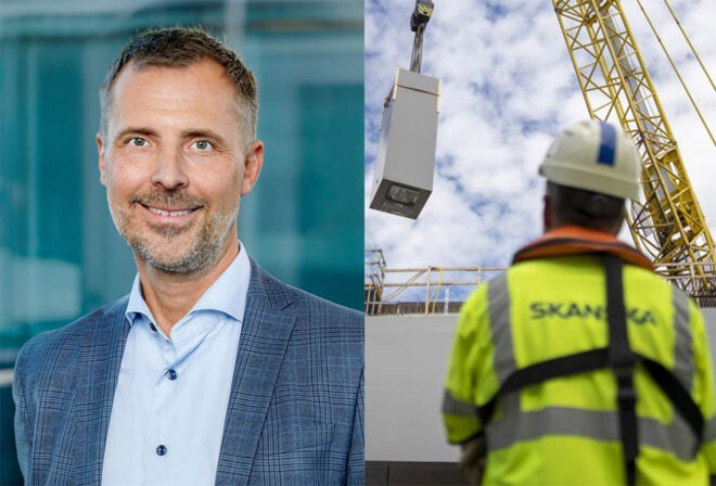 Skanska omorganiserar i ledningen