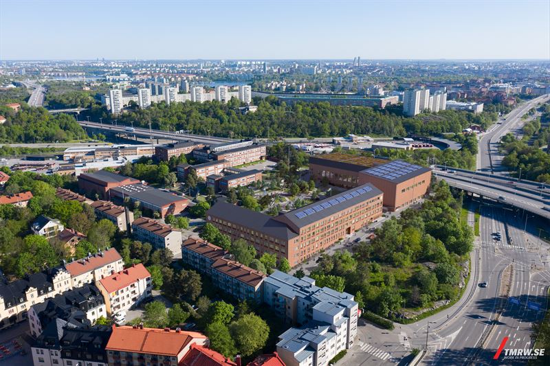 Veidekke ska bygga tre fullstora idrottshallar åt Nystad. Foto: Nystad